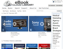 Tablet Screenshot of icloud-library.net